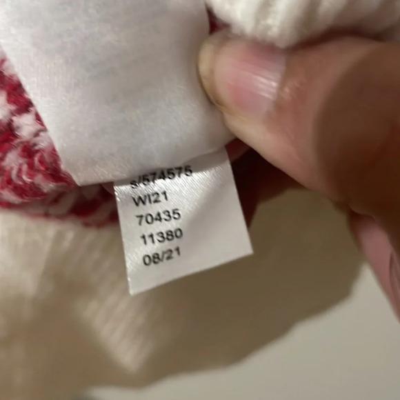 LOFT Snowflake Fair Isle Tunic Sweater Size M - Picture 10 of 10